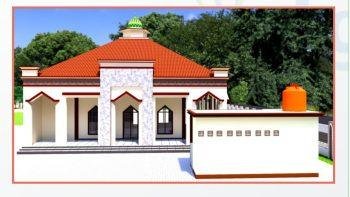 بناء مسجد في اندونيسيا مساحة 81 متر