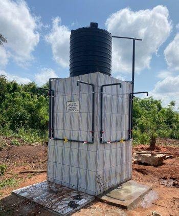 حفر بئر في (بنين) ارتوازي