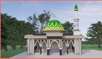 مركز اسلامي في اندونيسيا 700 متر