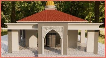 مركز اسلامي في اندونيسيا 252 متر