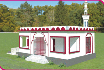 بناء مسجد في الهند مساحة 49 متر