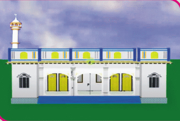 بناء مسجد في الهند مساحة 500 متر