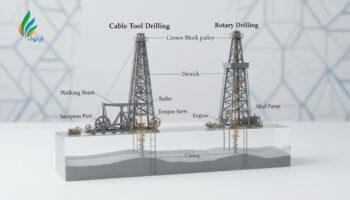 الفرق بين الحفر التقليدي والدوراني