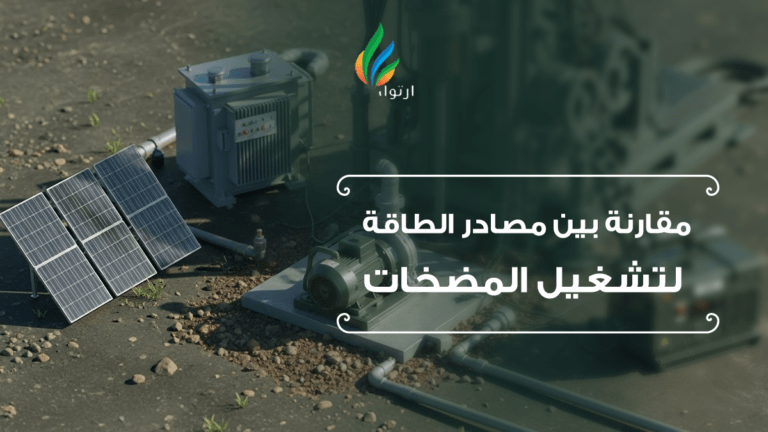 مقارنة بين مصادر الطاقة لتشغيل مضخات الآبار