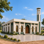 بناء جامع في باكستان مساحة 300 متر